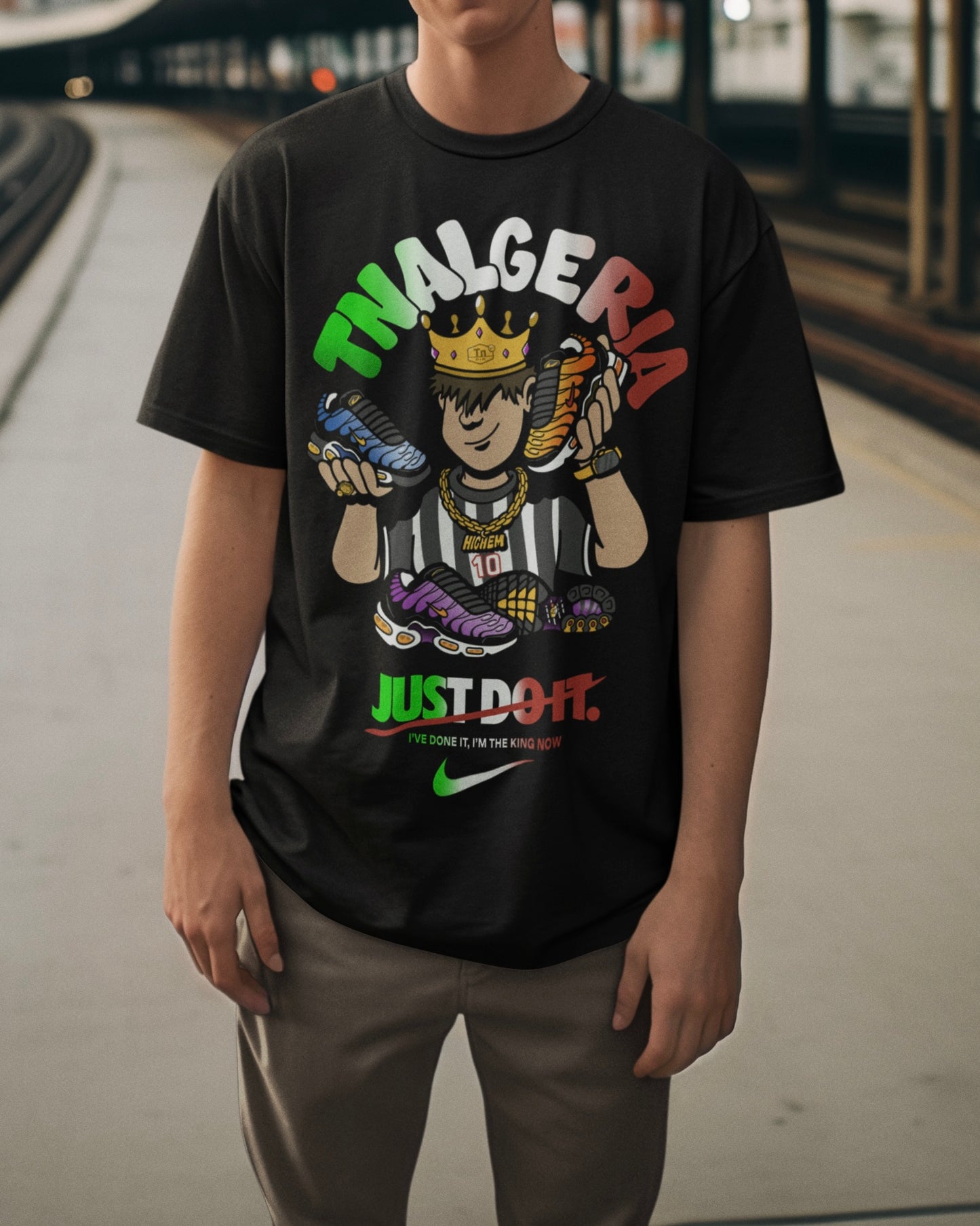 T-Shirt VIP King Tnalgeria