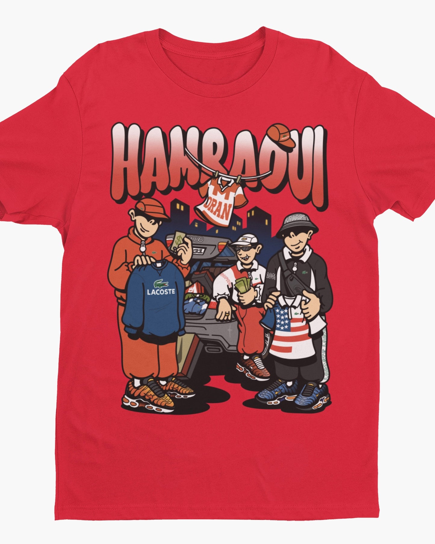 T-Shirt Tn Hamraoui -Red-