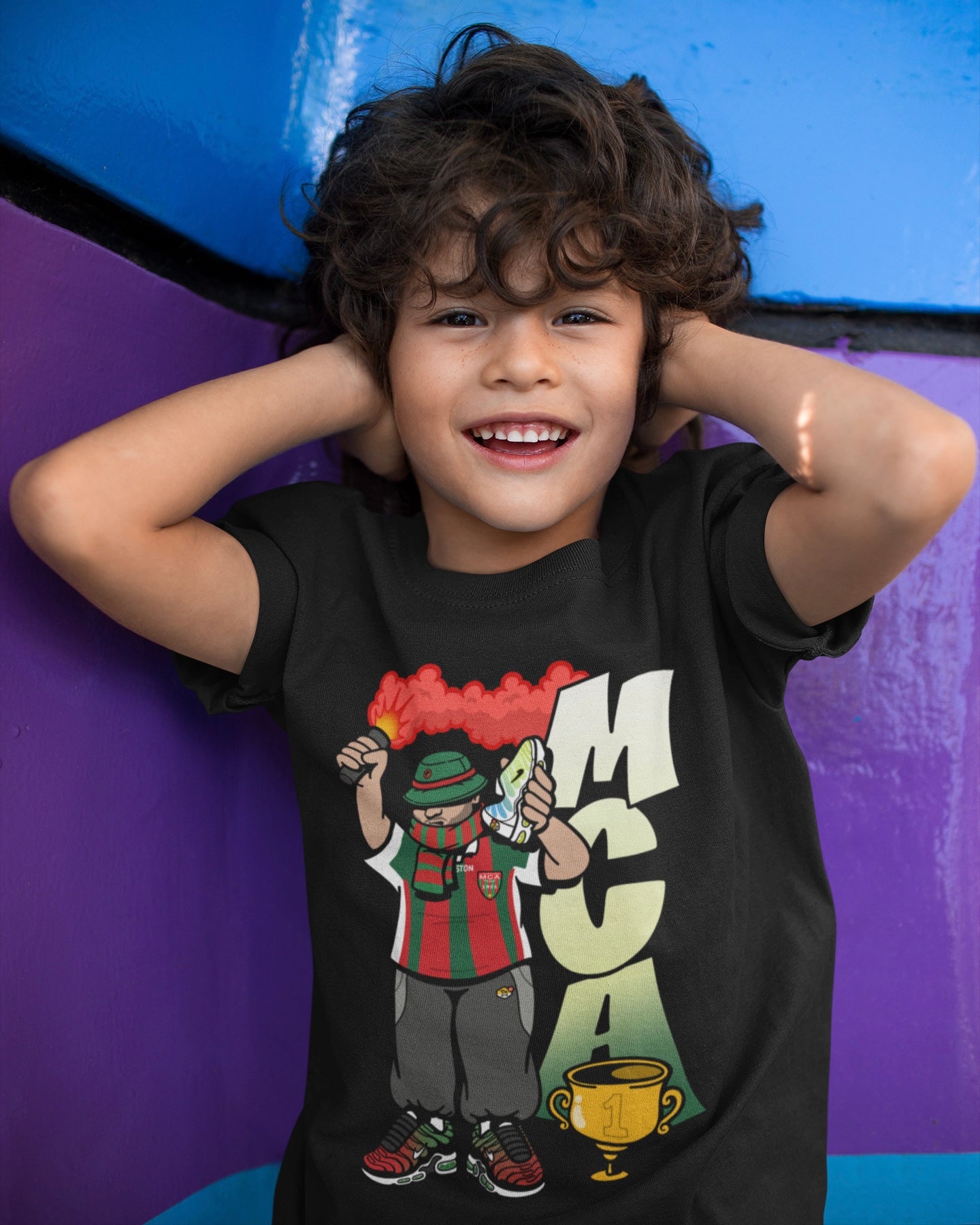 Kids t-Shirt MCA & TN -Black-