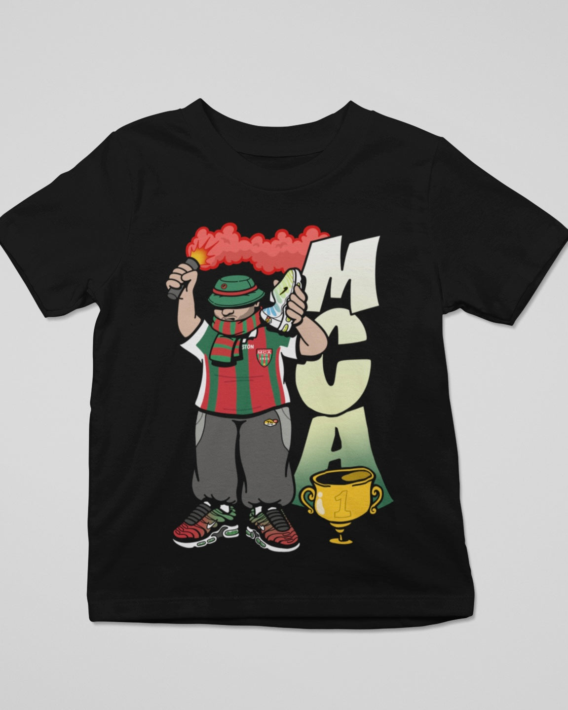T-Shirt MCA & TN -Black-