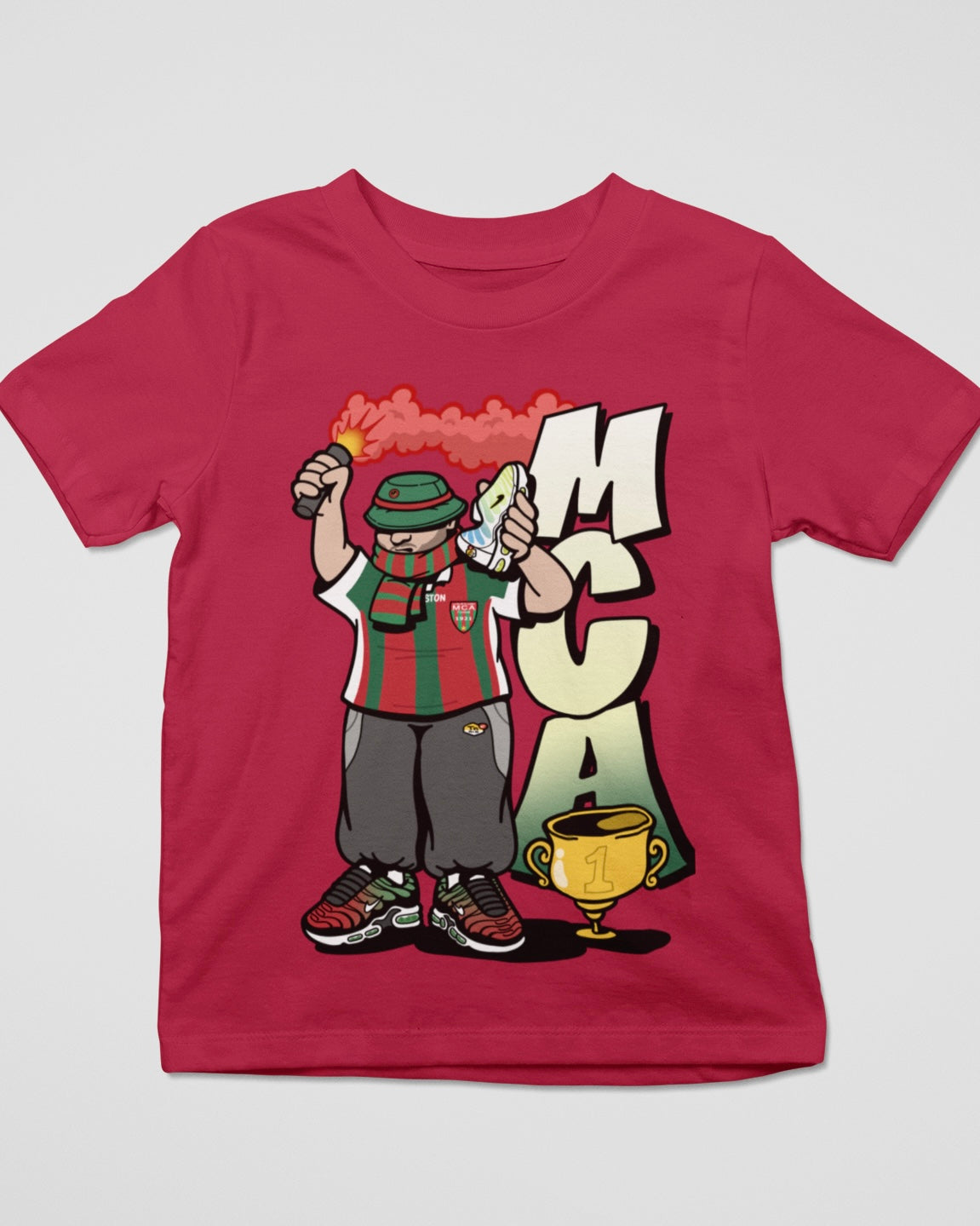 T-Shirt MCA & TN -Red-