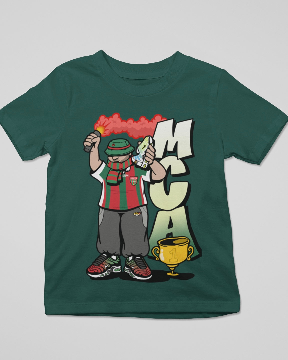 T-Shirt MCA & TN -Green-